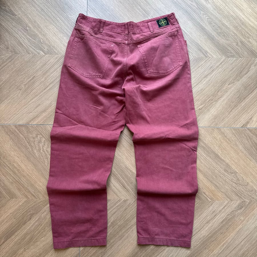 Image of 1980s Stone Island Trousers, Size 34” x 30”