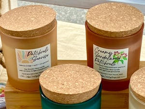 Image of Frosted Glass Soy Candles
