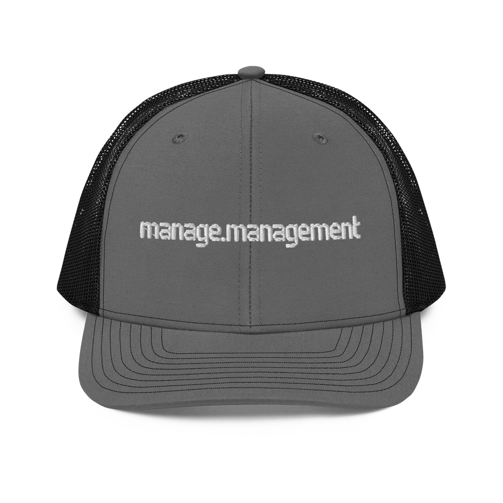 Image of Manage.Management  Cap
