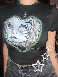 Image 1 of tribal Blythe Doll cropped tee 