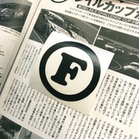 Image 3 of Circle F Logo Vinyl Decal