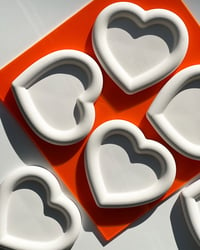 Image 1 of HANDMADE HEART DISHES 