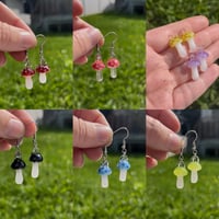 Image 1 of Mushroom Earrings!