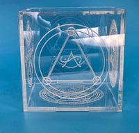 Image 1 of  Premium Acrylic Yo-Yo Display Case by Hyde Eden YoYo