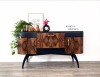 Image 1 of Vintage Art Deco Beautility SIDEBOARD / DRINKS CABINET / TV UNIT 