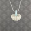 Pumpkin Pendant: White Sand