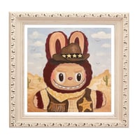 Image 1 of sheriff labubu ~ art print