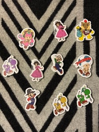 Super Rez Mario Stickers (2 Inch)