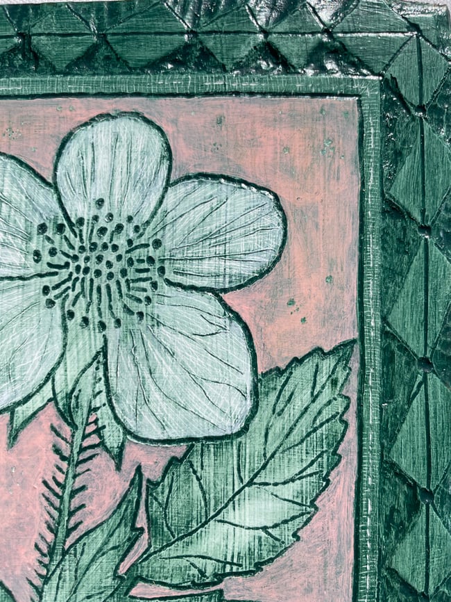 Black Raspberry Flower 