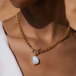 Image of Formation Co. Deity Moonstone Necklace
