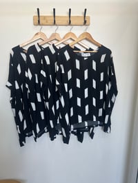 Image 1 of Black & White Top 