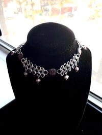 Image of pearl collar necklace 