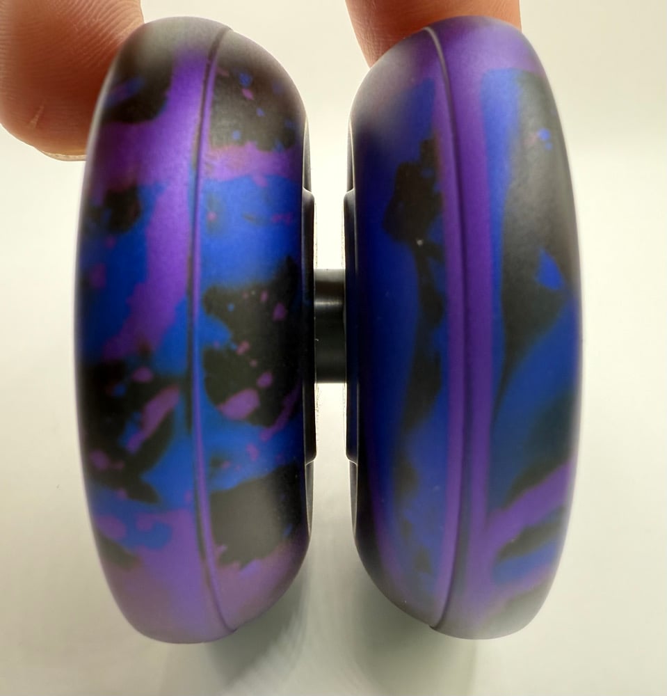 Image of Delrin 4 mm wide D bearing Blank