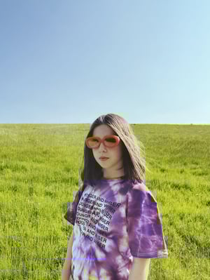 Image of Reworked Younger + Wiser T-shirt Acid Rain