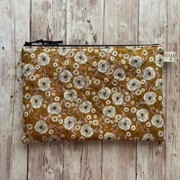 Image 8 of "Golden Hour” Mini OR Medium Quilted Zipper Bag