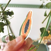 Image 2 of papaya sticker