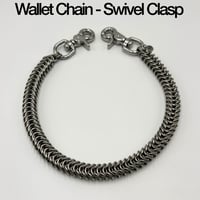 Image 4 of Box Chain Necklace/Wallet Chain