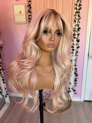 Image of pink bang luxury  (custom order) 