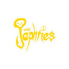 Yellow 4x4 Bubble-free Jephries Sticker