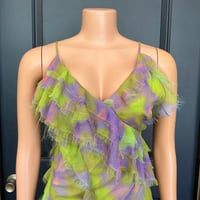 Image 2 of NASTY GAL ruffled maxi dress