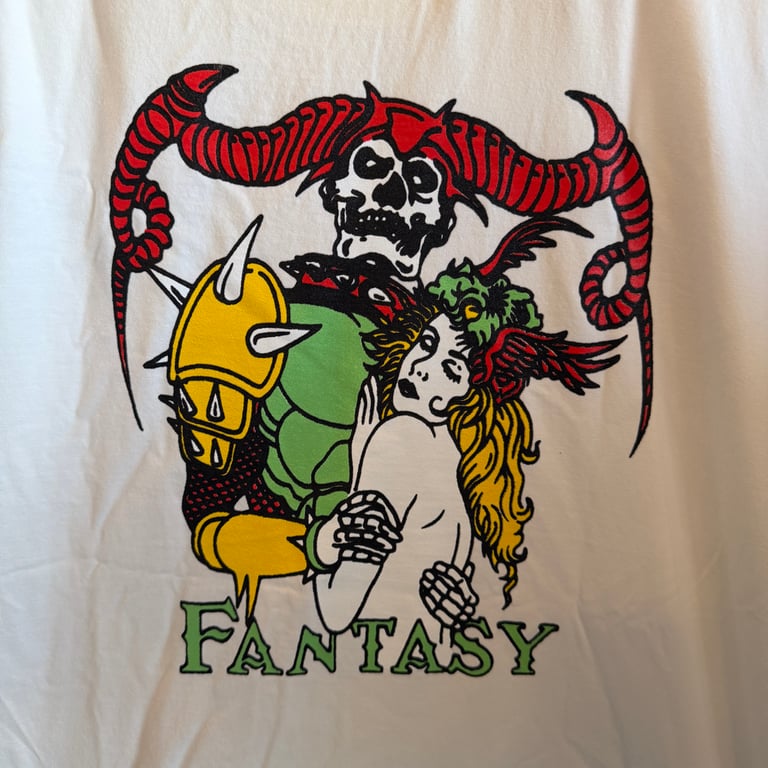 Secret Fantasy Swap Meet Shirt - WHITE **DAVE STYLE** Image 2