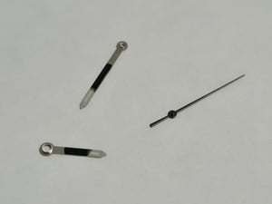 Image of OMEGA NEEDLES SET FOR GENTS WATCHES,SEAMASTER,GENEVE,CONSTELLATION,FITS CAL 1010-1012-1020-1022,NEW