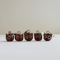 Image 1 of Tawny Tabby Stitch Marker