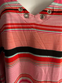 Image 10 of New 1X Kim Rogers Peep Hole Collar top #1256*9