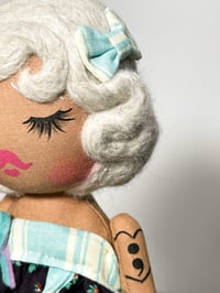 Image 2 of STAY SI AWARENESS SMALL ART DOLL POSEY