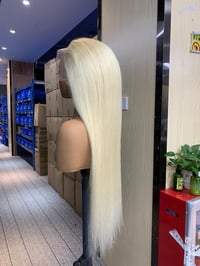 Image 2 of 613 straight full frontal wig 