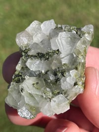 Image 11 of Epidote On Quartz Crystal Specimen #1953