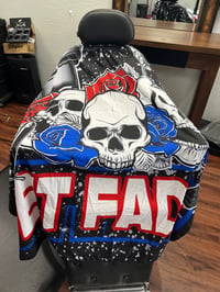 Image 2 of Get Faded Skulls an Roses Cape 