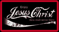 Image 1 of Bubble-free stickers (thou shalt THIRST)