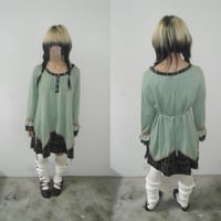 Image 2 of Green layered dress