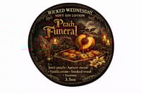 Image 1 of "Peach Funeral" lotion 6oz!