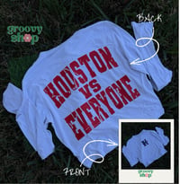 Texans Long Sleeve Crop Top