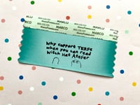 Brushbuddy Anti-TERF Badge Ribbon