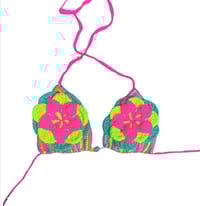 Image 1 of Petal chaos bikini top