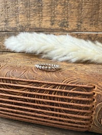 Image 2 of Sterling Silver Dot Stacker