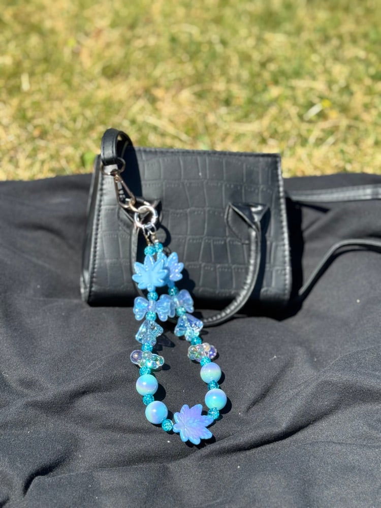 Image of Single Bag Charm - Blue 