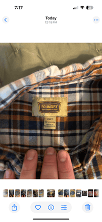Image of 2XLT Half Reverse Flannel