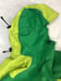 Image of GREEN AND BRIGHT GREEN TECH LIZARD JACKET