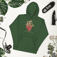 Image 4 of Bleeding Heart Unisex Hoodie- Lux Version