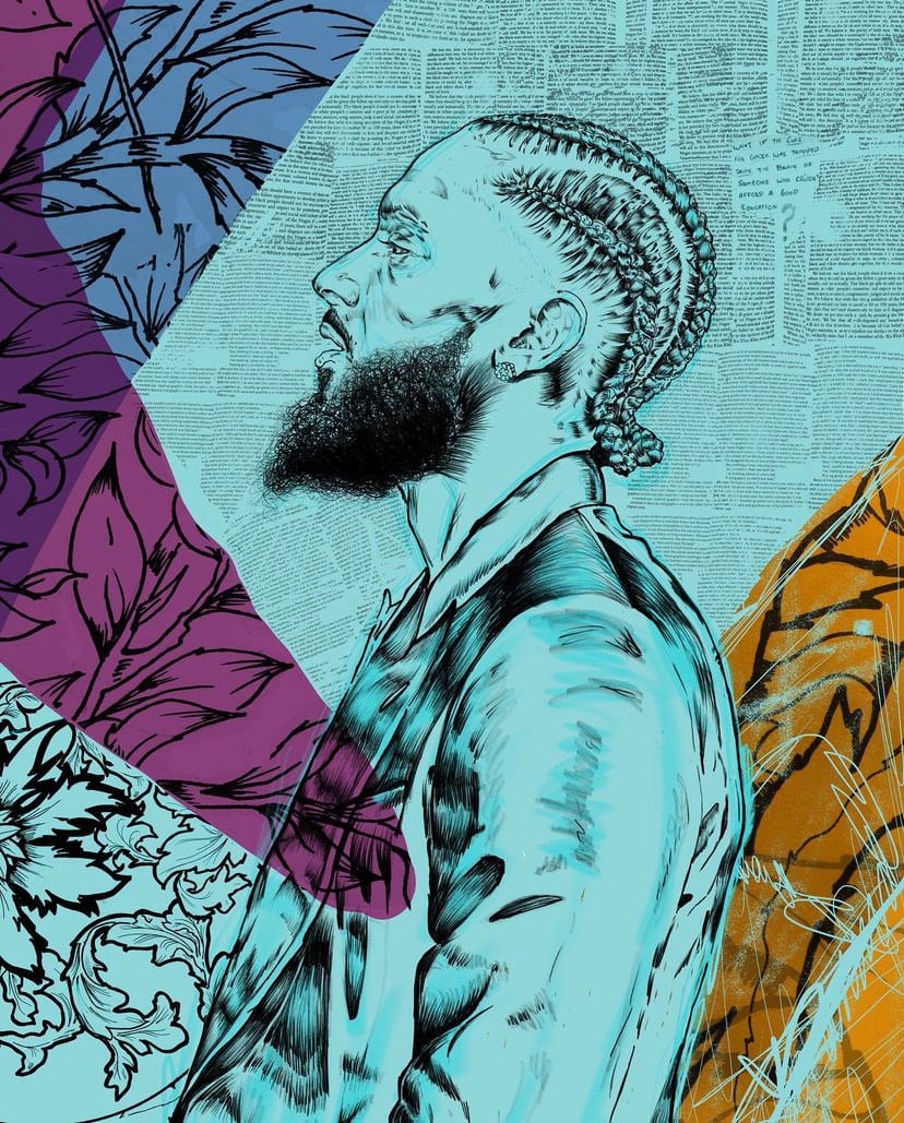nipsey hussle Poster 24x36"
