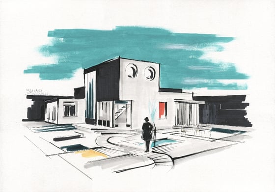 Image of Villa Arpel. Tati.