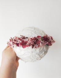 Image 2 of Halo bordeau fushia et rose 