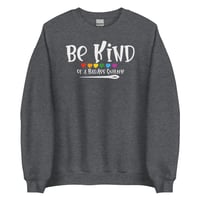 Image 1 of Be Kind Oldschool Unisex Sweatshirt
