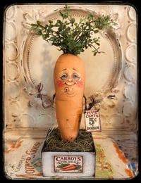 Image 1 of Chris the Carrot creation for Easter or Kitchen