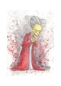 Image 19 of COMPLETE Simpsons Tree House of Horrors Mystery 20 Print Set (Free Shipping)