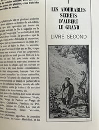 Image 14 of Le grand et le petit Albert secrets de magie naturelle et cabalistique, 1970.275p.